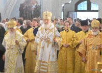 В канун праздника Собора Белорусских святых Святейший Патриарх Кирилл совершил богослужение в Свято-Духовом кафедральном соборе Минска В канун праздника Собора Белорусских святых Святейший Патриарх Кирилл совершил богослужение в Свято-Духовом кафедральном соборе Минска