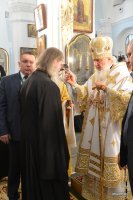 В канун праздника Собора Белорусских святых Святейший Патриарх Кирилл совершил богослужение в Свято-Духовом кафедральном соборе Минска В канун праздника Собора Белорусских святых Святейший Патриарх Кирилл совершил богослужение в Свято-Духовом кафедральном соборе Минска