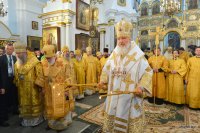 В канун праздника Собора Белорусских святых Святейший Патриарх Кирилл совершил богослужение в Свято-Духовом кафедральном соборе Минска В канун праздника Собора Белорусских святых Святейший Патриарх Кирилл совершил богослужение в Свято-Духовом кафедральном соборе Минска