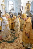 В канун праздника Собора Белорусских святых Святейший Патриарх Кирилл совершил богослужение в Свято-Духовом кафедральном соборе Минска В канун праздника Собора Белорусских святых Святейший Патриарх Кирилл совершил богослужение в Свято-Духовом кафедральном соборе Минска