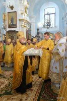 В канун праздника Собора Белорусских святых Святейший Патриарх Кирилл совершил богослужение в Свято-Духовом кафедральном соборе Минска В канун праздника Собора Белорусских святых Святейший Патриарх Кирилл совершил богослужение в Свято-Духовом кафедральном соборе Минска