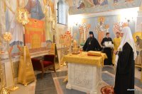 Предстоятель Русской Церкви возглавил освящение Духовно-образовательного центра Белорусского Экзархата