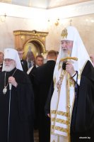 Предстоятель Русской Церкви возглавил освящение Духовно-образовательного центра Белорусского Экзархата