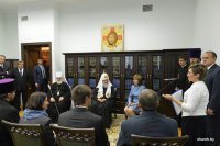 Предстоятель Русской Церкви возглавил освящение Духовно-образовательного центра Белорусского Экзархата