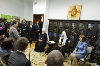 Предстоятель Русской Церкви возглавил освящение Духовно-образовательного центра Белорусского Экзархата