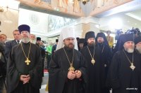 Предстоятель Русской Церкви возглавил освящение Духовно-образовательного центра Белорусского Экзархата