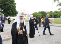 Предстоятель Русской Церкви возглавил освящение Духовно-образовательного центра Белорусского Экзархата