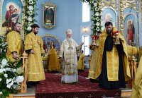 21 июня Преосвященный Стефан в сонме архиереев сослужил Святейшему Патриарху Кириллу