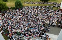 21 июня Преосвященный Стефан в сонме архиереев сослужил Святейшему Патриарху Кириллу