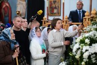 21 июня Преосвященный Стефан в сонме архиереев сослужил Святейшему Патриарху Кириллу