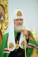 21 июня Преосвященный Стефан в сонме архиереев сослужил Святейшему Патриарху Кириллу