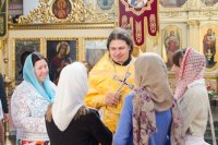 Божественная литургия в Свято-Никольском мужском монастыре г.Гомеля