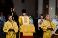 Божественная литургия в Свято-Никольском мужском монастыре г.Гомеля