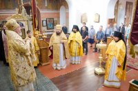 Божественная литургия в Свято-Никольском мужском монастыре г.Гомеля