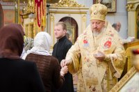 Божественная литургия в Свято-Никольском мужском монастыре г.Гомеля