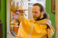 Божественная литургия в Свято-Никольском мужском монастыре г.Гомеля