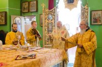 Божественная литургия в Свято-Никольском мужском монастыре г.Гомеля