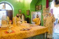 Божественная литургия в Свято-Никольском мужском монастыре г.Гомеля