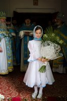 Божественная литургия в храме иконы Божией Матери "Всех Скорбящих Радость"