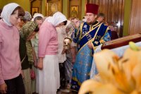 Божественная литургия в храме иконы Божией Матери "Всех Скорбящих Радость"
