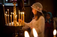 Божественная литургия в храме иконы Божией Матери "Всех Скорбящих Радость"