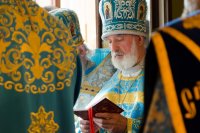 Божественная литургия в храме иконы Божией Матери "Всех Скорбящих Радость"