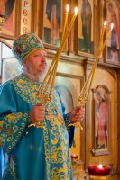 Божественная литургия в храме иконы Божией Матери "Всех Скорбящих Радость"