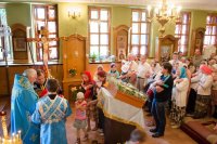 Божественная литургия в храме иконы Божией Матери "Всех Скорбящих Радость"