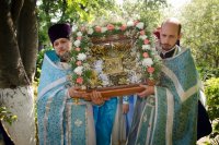 Божественная литургия в храме иконы Божией Матери "Всех Скорбящих Радость"