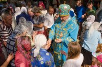 Божественная литургия в храме иконы Божией Матери "Всех Скорбящих Радость"