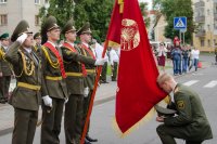 Преосвященнейший Стефан принял участие в мероприятии по случаю выпуска офицеров военно-транспортного факультета БелГУТа