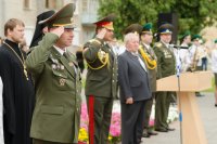 Преосвященнейший Стефан принял участие в мероприятии по случаю выпуска офицеров военно-транспортного факультета БелГУТа