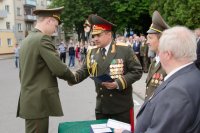 Преосвященнейший Стефан принял участие в мероприятии по случаю выпуска офицеров военно-транспортного факультета БелГУТа