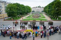 Преосвященнейший Стефан принял участие в мероприятии по случаю выпуска офицеров военно-транспортного факультета БелГУТа