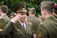 Преосвященнейший Стефан принял участие в мероприятии по случаю выпуска офицеров военно-транспортного факультета БелГУТа