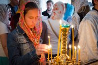 Преосвященный Стефан совершил чин освящения Престола