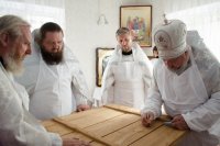 Преосвященный Стефан совершил чин освящения Престола