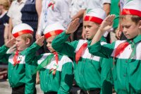 Преосвященнейший Стефан принял участие в церемонии возложения цветов к памятнику на Аллее Героев в г.Гомеле