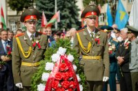 Преосвященнейший Стефан принял участие в торжественном митинге и шествии, посвященных Дню независимости Республики Беларусь Преосвященнейший Стефан принял участие в торжественном митинге и шествии, посвященных Дню независимости Республики Беларусь