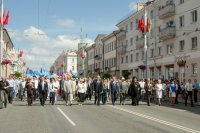 Преосвященнейший Стефан принял участие в торжественном митинге и шествии, посвященных Дню независимости Республики Беларусь Преосвященнейший Стефан принял участие в торжественном митинге и шествии, посвященных Дню независимости Республики Беларусь