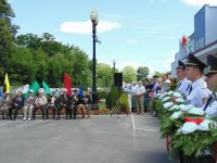 Благочинный Добрушского округа выступил на торжественном митинге