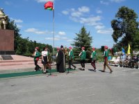 Благочинный Добрушского округа выступил на торжественном митинге