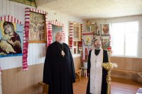 Рабочая поездка по строящимся храмам Чечерского благочинного округа