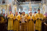 Всенощное бдение в Свято-Петро-Павловском кафедральном соборе