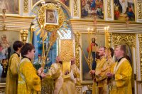 Всенощное бдение в Свято-Петро-Павловском кафедральном соборе