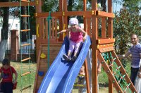 Детскую площадку открыли в Свято-Успенском соборе г. Речица Детскую площадку открыли в Свято-Успенском соборе г. Речица