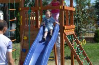 Детскую площадку открыли в Свято-Успенском соборе г. Речица Детскую площадку открыли в Свято-Успенском соборе г. Речица