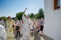 Епископ Стефан совершил чин освящения Престола Епископ Стефан совершил чин освящения Престола