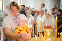 Епископ Стефан совершил чин освящения Престола Епископ Стефан совершил чин освящения Престола