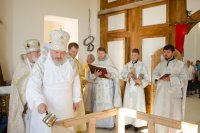 Епископ Стефан совершил чин освящения Престола Епископ Стефан совершил чин освящения Престола